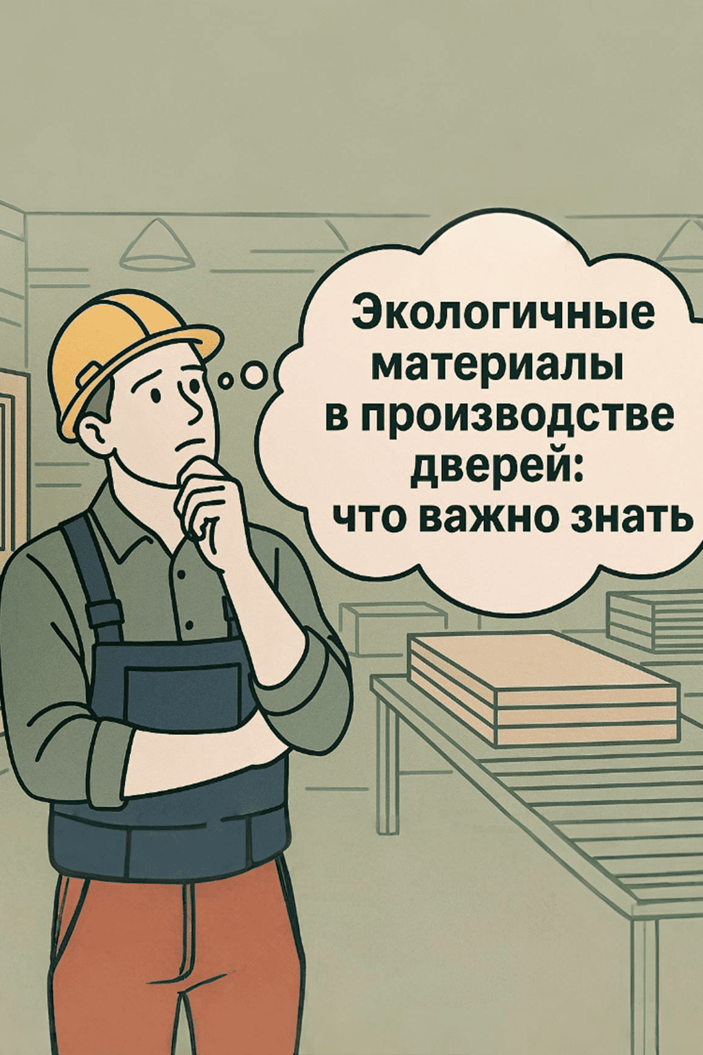 Экологичные материалы в производстве дверей: что важно знать